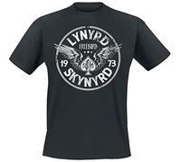 Lynyrd Skynyrd Black Freebird `73 Wings Men T-Shirt Black M, 100% Cotton, Regular