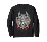 Lynyrd Skynyrd Breeze Logo Retro 70s Classic Rock Biker Cool Long Sleeve T-Shirt