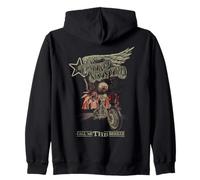 Lynyrd Skynyrd Call Me Breeze Biker Eagle Classic Rock Retro Zip Hoodie
