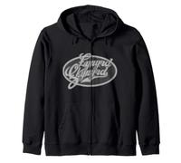 Lynyrd Skynyrd Cap Logo Retro Americana Classic Rock Car Fan Zip Hoodie
