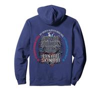 Lynyrd Skynyrd Classic Support Southern Rock Biker 70s Gifts Pullover Hoodie