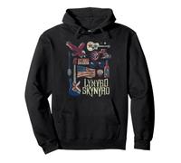 Lynyrd Skynyrd Collage Sweet Home Alabama US Flag Band Biker Pullover Hoodie