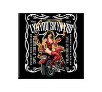 Lynyrd Skynyrd Devil In The Bottle Fridge Magnet (One Size) (Black/Red/White)