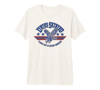 Lynyrd Skynyrd Dyin Breed Logo US Flag 70s Classic Band Rock Premium T-Shirt