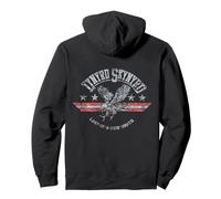 Lynyrd Skynyrd Dyin Breed Logo US Flag 70s Vintage Band Rock Pullover Hoodie