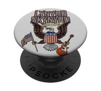 Lynyrd Skynyrd Eagle Guitar US Flag Classic Rock Biker Retro PopSockets Adhesive PopGrip