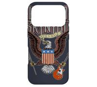Lynyrd Skynyrd Eagle Guitar US Flag Classic Rock Retro Biker Case for iPhone 17 Pro