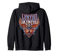 Lynyrd Skynyrd Eagle Guitars Snakes Rock Band Biker Festival Zip Hoodie