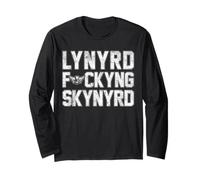 Lynyrd Skynyrd F Kyng Epic Southern Band Classic Logo Rock Long Sleeve T-Shirt