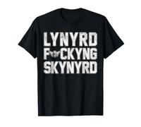 Lynyrd Skynyrd F Kyng Epic Southern Band Classic Logo Rock T-Shirt