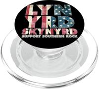 Lynyrd Skynyrd Flag Logo US Stars Stripes 70s Southern Rock PopSockets PopGrip for MagSafe