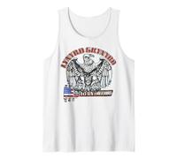 Lynyrd Skynyrd Fly On Free Bird US Flag Southern Rock Retro Tank Top