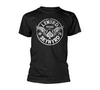 Lynyrd Skynyrd Free Bird 73 Wings Men's T-Shirt Black Regular, Black, Large