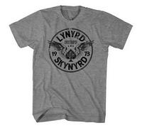 Lynyrd Skynyrd Freebird 73 Wings T-Shirt in Grey | Size: Small Lynyrd Skynyrd Grey S