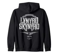 Lynyrd Skynyrd Freebird Retro Logo 1974 Rock Music 70s Gifts Zip Hoodie