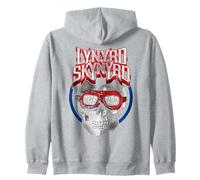 Lynyrd Skynyrd Freebird Skull Goggles Biker Vintage Festival Zip Hoodie