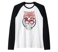 Lynyrd Skynyrd Freebird Skull Goggles Vintage Biker Festival Raglan Baseball Tee