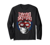Lynyrd Skynyrd Freebird Skull Goggles Vintage Festival Biker Long Sleeve T-Shirt