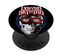 Lynyrd Skynyrd Freebird Skull Goggles Vintage Festival Biker PopSockets Adhesive PopGrip