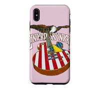 Lynyrd Skynyrd Guitar Eagle Retro 1970s Classic Rock Flag US Case for iPhone XS Max