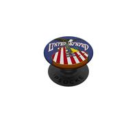 Lynyrd Skynyrd Guitar Eagle Retro 1970s Classic Rock Flag US PopSockets Adhesive PopGrip