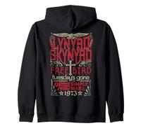 Lynyrd Skynyrd Hits Free Bird Simple Man Gimme 70s Rock Gig Zip Hoodie