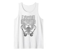 Lynyrd Skynyrd Home Sweet Alabama Guitar Eagle US Retro Flag Tank Top