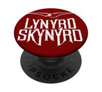 Lynyrd Skynyrd Koozie Logo Free Bird Classic Rock Retro 70s PopSockets Adhesive PopGrip