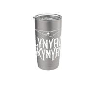 Lynyrd Skynyrd Koozie Logo Free Bird Classic Rock Retro 70s Stainless Steel Insulated Tumbler