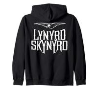Lynyrd Skynyrd Koozie Logo Free Bird Classic Rock Retro 70s Zip Hoodie