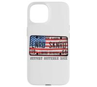 Lynyrd Skynyrd License Plate 1964 Sweet Home US Flag Alabama Case for iPhone 15