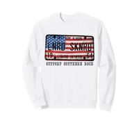 Lynyrd Skynyrd License Plate 1964 Sweet Home US Flag Alabama Sweatshirt