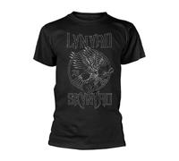 Lynyrd Skynyrd Men's Eagle Guitar T-Shirt Black, Black, XXL