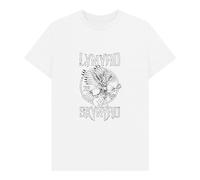 Lynyrd Skynyrd Men's Freebird Logo T-Shirt in White | Size: Medium Lynyrd Skynyrd White M