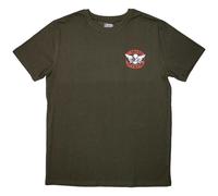 Lynyrd Skynyrd Mini Biker Patch Logo T-Shirt in Green | Size: XL Lynyrd Skynyrd Green XL