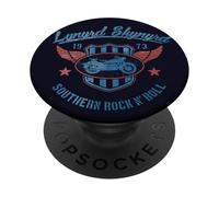 Lynyrd Skynyrd Motorcycle Crest Vintage 1970s Festival Biker PopSockets Adhesive PopGrip