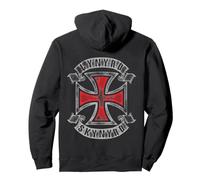Lynyrd Skynyrd Nation Logo Vintage 1970s Biker Classic Rock Pullover Hoodie