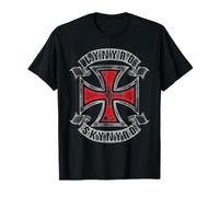Lynyrd Skynyrd Nation Logo Vintage 1970s Biker Classic Rock T-Shirt