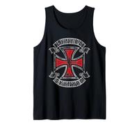 Lynyrd Skynyrd Nation Logo Vintage 1970s Biker Classic Rock Tank Top