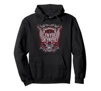 Lynyrd Skynyrd Navy Southern Rock American Eagle Guitar Hick Pullover Hoodie