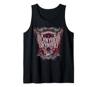 Lynyrd Skynyrd Navy Southern Rock American Eagle Guitar Hick Tank Top