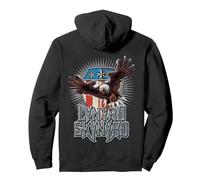 Lynyrd Skynyrd Pick Em Up Eagle Free Bird Stars Stripes Rock Pullover Hoodie