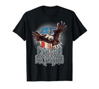 Lynyrd Skynyrd Pick Em Up Eagle Free Bird Stars Stripes Rock T-Shirt
