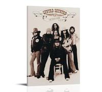 Lynyrd Skynyrd Poster Canvas Oil Painting Decorative Painting Art Poster Hanging Painting Home Living Room Bedroom Dining WallFrame-style08x12inch(20x30cm)