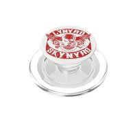 Lynyrd Skynyrd Red Biker Skull Logo Vintage 1970s Band Rock PopSockets PopGrip for MagSafe