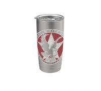 Lynyrd Skynyrd Red White and Blue Eagle Stars Retro Rock 70s Stainless Steel Insulated Tumbler