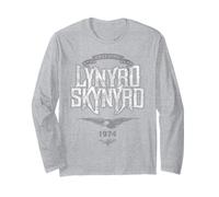 Lynyrd Skynyrd Retro Freebird Logo 1974 Southern 70s Gifts Long Sleeve T-Shirt
