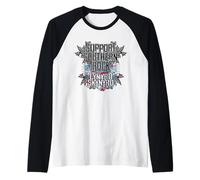Lynyrd Skynyrd Retro Style Support Southern Rock 70s Gifts Raglan Baseball Tee