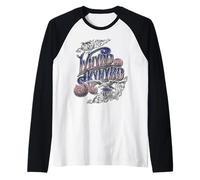 Lynyrd Skynyrd RWB Logo Eagle US Flag Stars Patriot Stripes Raglan Baseball Tee
