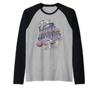 Lynyrd Skynyrd RWB Logo Eagle US Flag Stars Stripes Patriot Raglan Baseball Tee